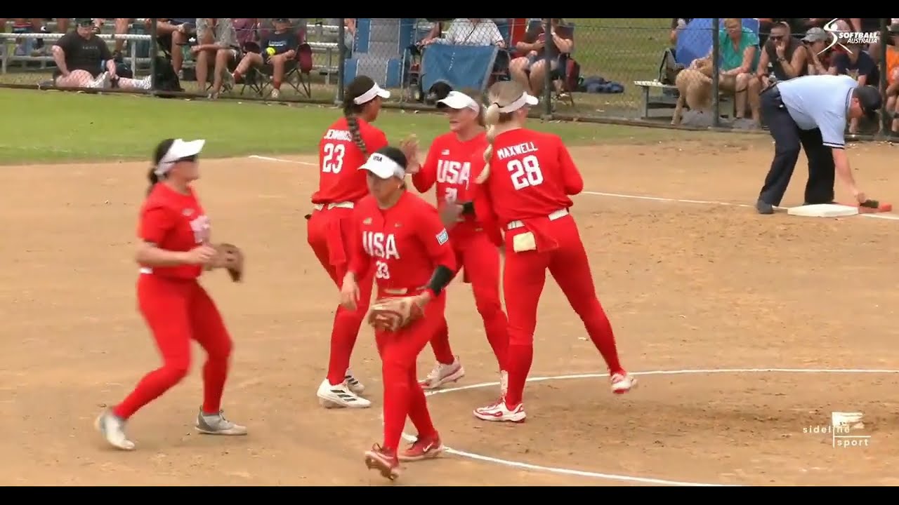 2026 USA Softball | USA vs Australia | January 1, 2026 Full Game Replay