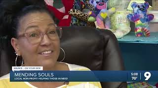 Mending Souls Stiching Communites Together re Cancer Warrior Mama Leslie KGUN9