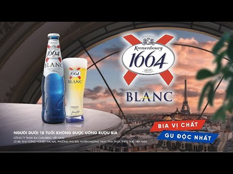 Bia Kronenbourg 1664 Blanc - Dòng bia cao cấp đến từ Pháp
