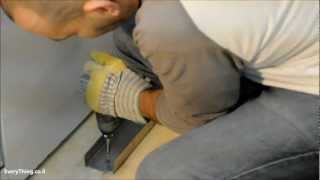 ריאליטי שיפוצים - בניה של נישה ומדף מגבס