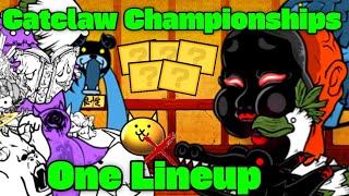 Catclaw Championships, No Gacha, One Lineup, 5 Units Only | The Battle Cats