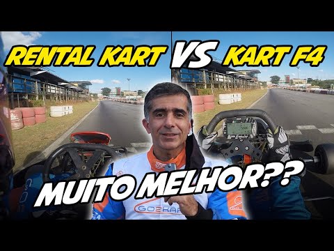Rental Kart vs F4 Kart: É muito melhor mesmo?