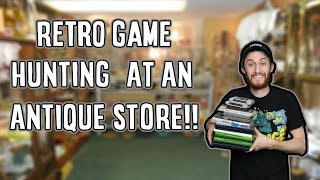 Retro Game Hunting at Antique Store
