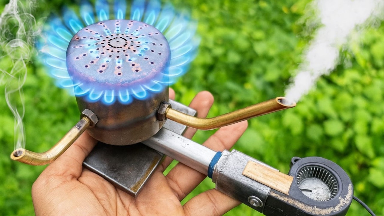 "FREE" Fuel Burner Using Waste Oil