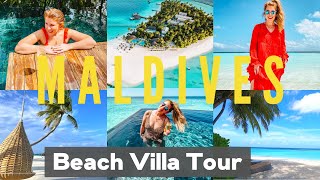 Maldives Honeymoon | Constance Halaveli Beach Villa Tour