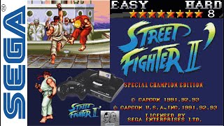 SF II Special Champ Ed. - LEVEL 8 - Genesis/Mega Drive - C&M Playthrough