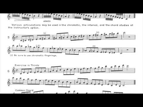 Rubank Advanced Method V1 Alto Sax U1 p6 5 50bpm