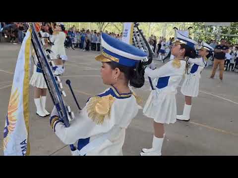 Honores al Pabellón Nacional e Himno de Colombia Banda de Marcha I.T. Mercedes Abrego 