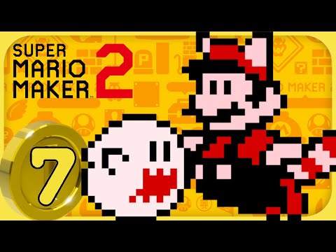 SUPER MARIO MAKER 2 WALKTHROUGH # 07 👷 Buu Huu-Ringelreigen