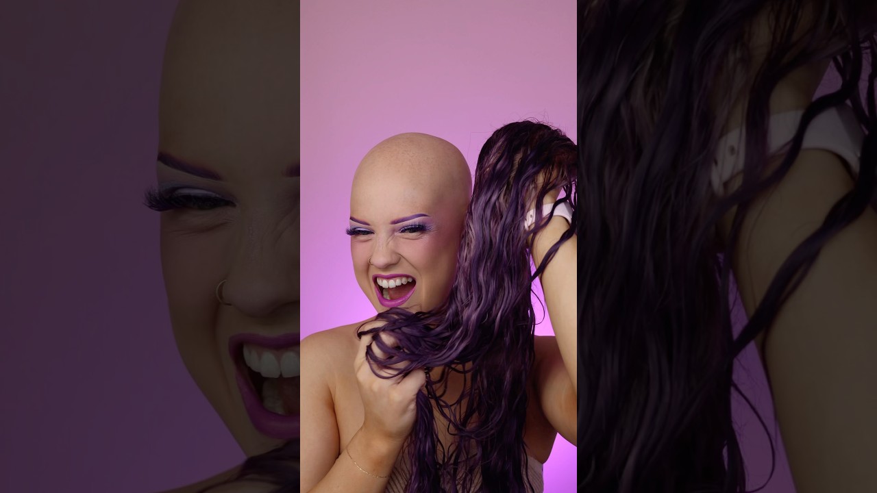 COLOR CODE RESULTS 🤩 purple hair was SLAY