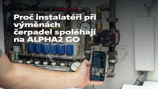 Elektronické obehové čerpadlo Grundfos ALPHA2 GO 25-60 180