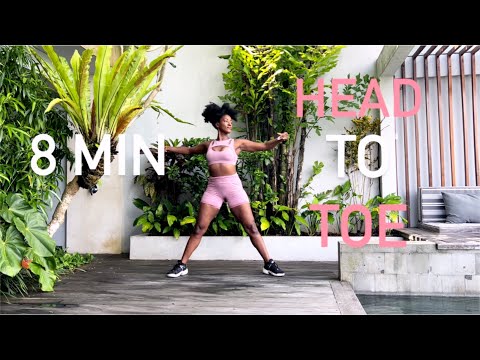 8 MIN HEAD TO TOE I fullbody warm up I with some isolations I no equipment