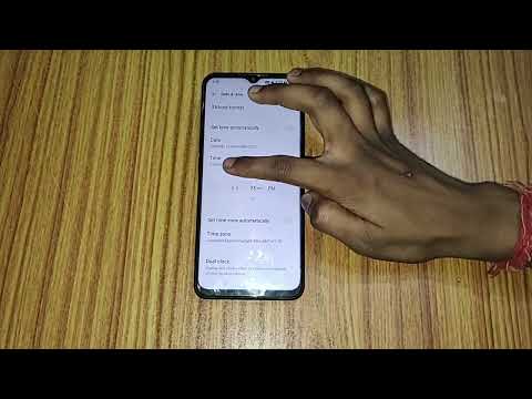Realme Q2i me time set kaise kare, How to set time