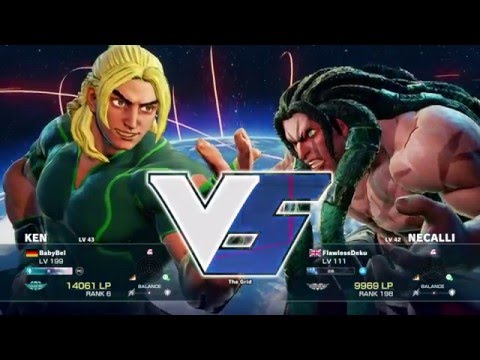 SF5 BabyBel(KEN) VS FlawlessDeku(NECCALLI)   スト5 BabyBel(ケン) VS FlawlessDeku(ネカリ)