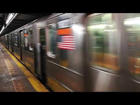 Not In Service R62 bypassing Nostrand Ave