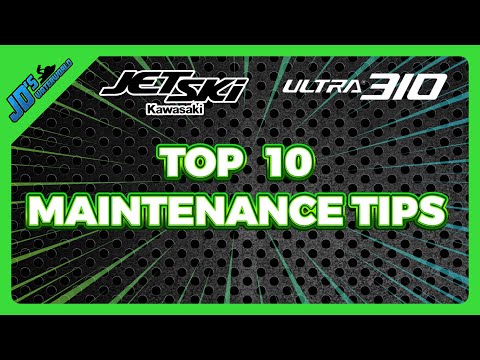 My Top 10 Maintenance Tips for the Supercharged Kawasaki Ultra 300 & Ultra 310 Jet Ski 🛠️⚙️ [4K]