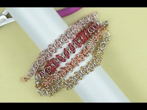 Celtic Visions Chain Maille Bracelet Tutorial, How-To