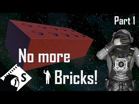 Space Engineers Tutorial: Large Ship Design  Part 1 (Survival design tutorial series)