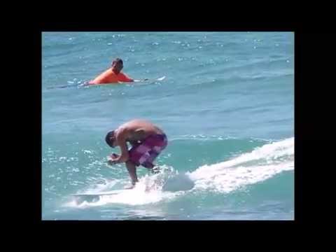 Burleigh Point Surfing