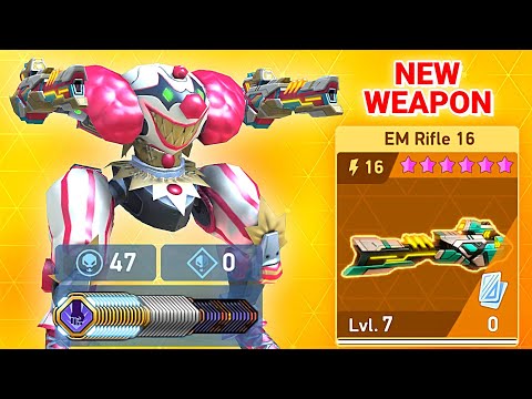 EM Rifle 16 with Panther - Archangel - Mech Arena - New Weapon