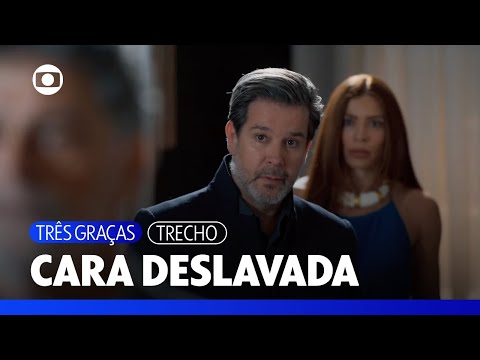 Rogério se vê de novo frente a frente com o sócio traidor, Ferette | Três Graças | TV Globo