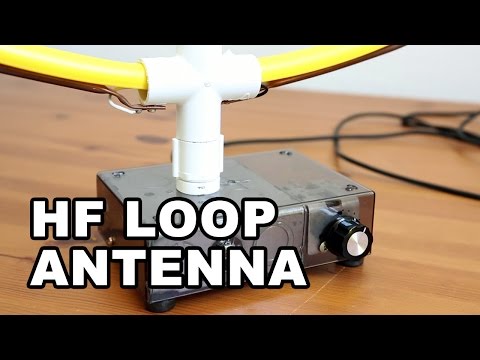 HF Indoor Loop Antenna DIY - Simple & Easy to Build