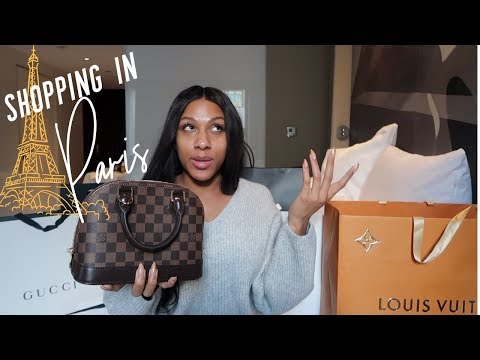 SHOPPING IN PARIS | Gucci, Givenchy, Versace, YSL, and Louis Vuitton | Jayla Koriyan TV