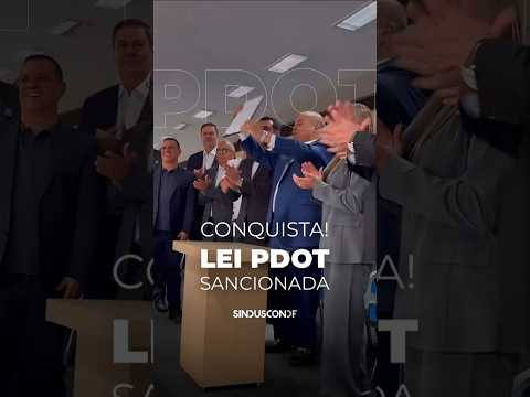 Lei PDOT sancionada