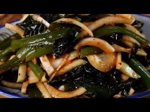 뚝딱10분만에 2,000원 물미역무침 만들기, 이렇게 무치면 정말 맛있습니다~!