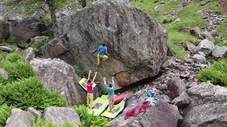 Video thumbnail: La placca, 7a+. Cimaganda