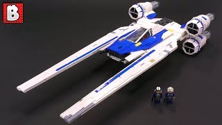 LEGO U-wing Starfighter Custom Build Review! by Brick Vault