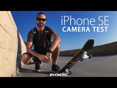 Тестирование камеры iPhone SE