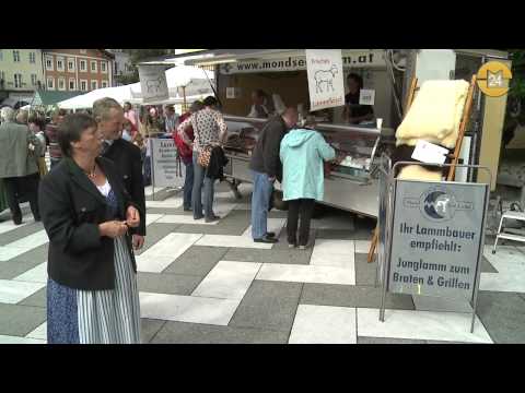 Traditioneller Bauernmarkt in Mondsee - 25 Jahre Jubiläum