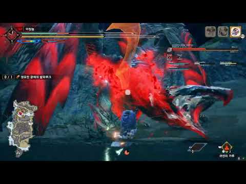 [MHRise] Crimson Glow Valstrax, Longsword solo, 04' 45'(TA wiki rules)