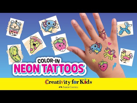 COLOR IN NEON TATTOOS