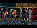 KOF Mugen Memorial NESTs Weapon K9999 Vs NESTs Bosses 4vs4