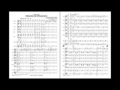Themes from Pirates of Penzance by Gilbert and Sullivan/arr. Curnow