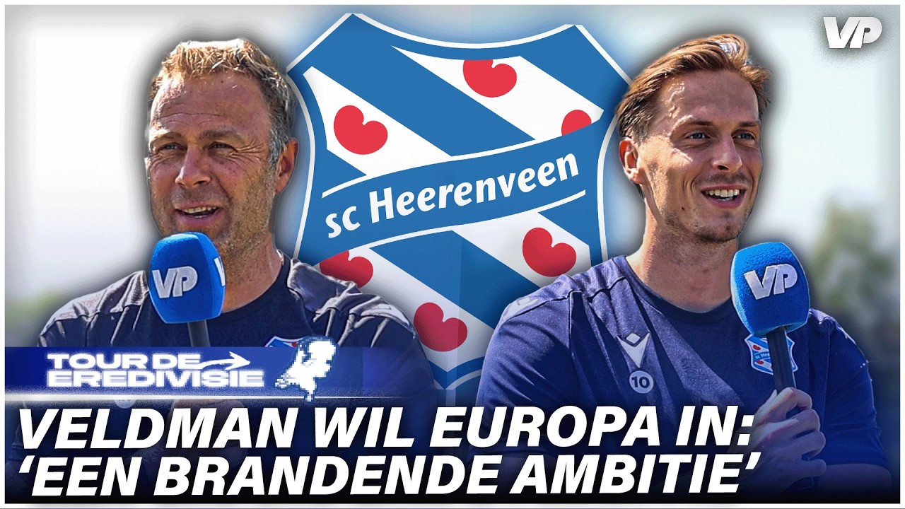 Veldman heeft 'brandende ambitie' met Heerenveen: 'De club leeft weer'