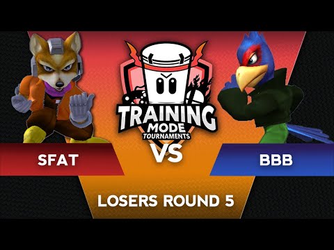 Training Mode Tournaments #4 SFAT (Fox) vs. Bobby Big Ballz (Falco) - SSBM Losers Round 5 - Melee