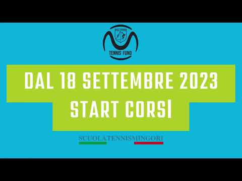 SCUOLA TENNIS FUNO 2023-2024
