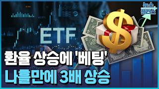 환율 상승에 '베팅'…달러선물ETF 거래 '급증' / 한국경제TV뉴스