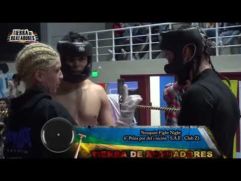 6° Pelea por definición    Nicolas Chiavelli Vs  Natanel Ramirez   Kick Z1  17 08 22