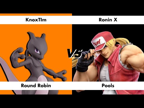 SSBU Just Playing the Game XV: Round Robin Pools Knoxtim (Mewtwo) vs Ronin X (Terry)