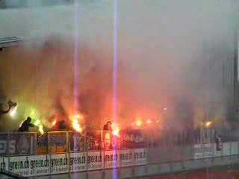 Pyroshow im Letzigrund