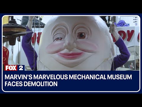 Historic Marvin's Marvelous Mechanical Museum faces demolition