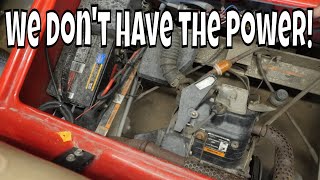 2001 Club Car DS, Gas - Bad Starter Generator and Voltage Regulator