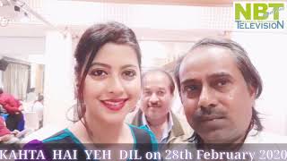 Bollywood Actress Shravni Sahay Heroine of Kahta Hai Yeh Dil Exclusive Interview by Shaami M Irfan video