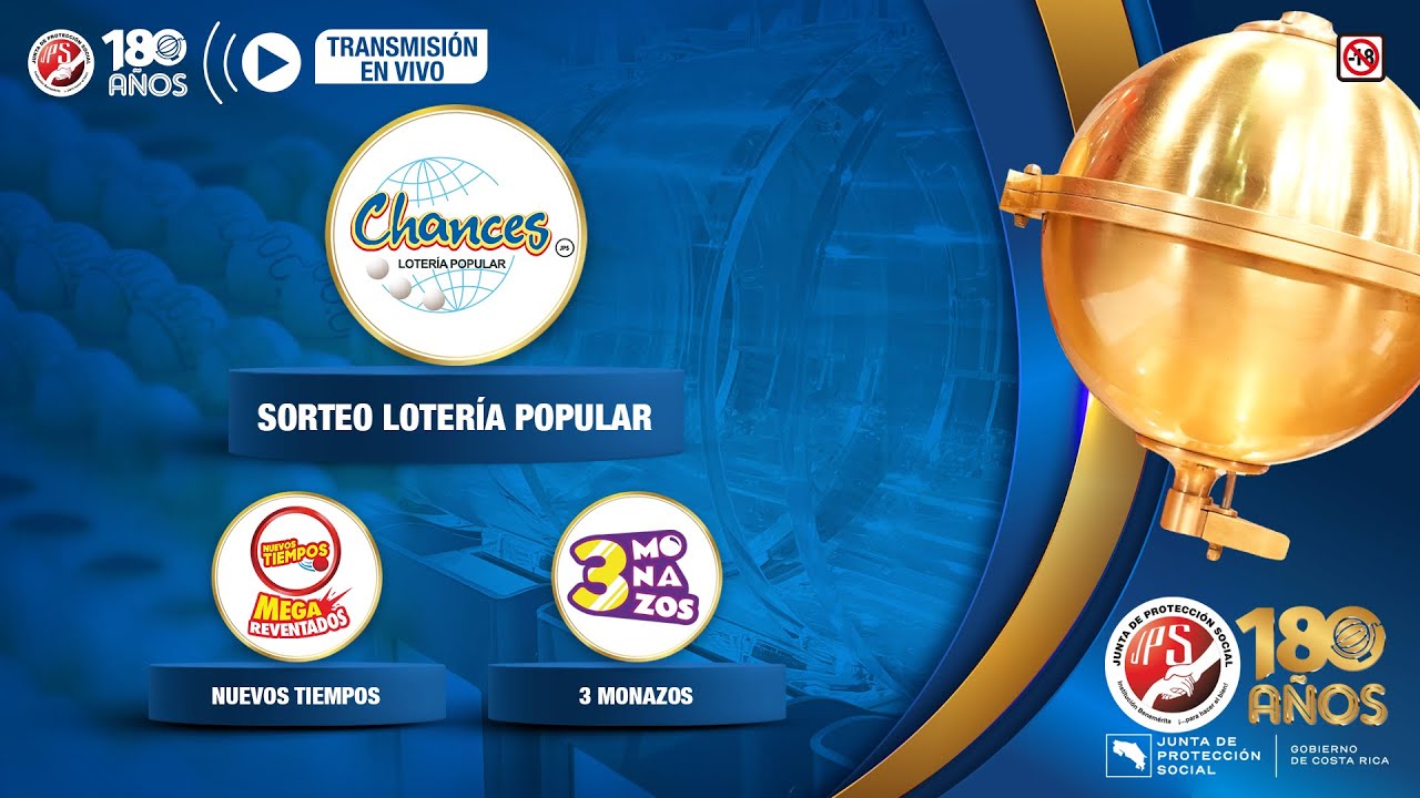 Sorteo Lotería Popular N°6.965, NT Rev y Mega Reventados N°22.830 y 3 Monazos N°5.256. 15-08-25.