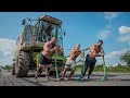 Strongman vs Bodybuilder vs Ringer vs 50 Tonnen Mähdrescher! Kevin Wolter XXL VLOG!