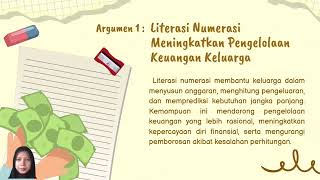 Download lagu Pemanfaatan Literasi Numerasi untuk Pengentasan Kemiskinan  mp3